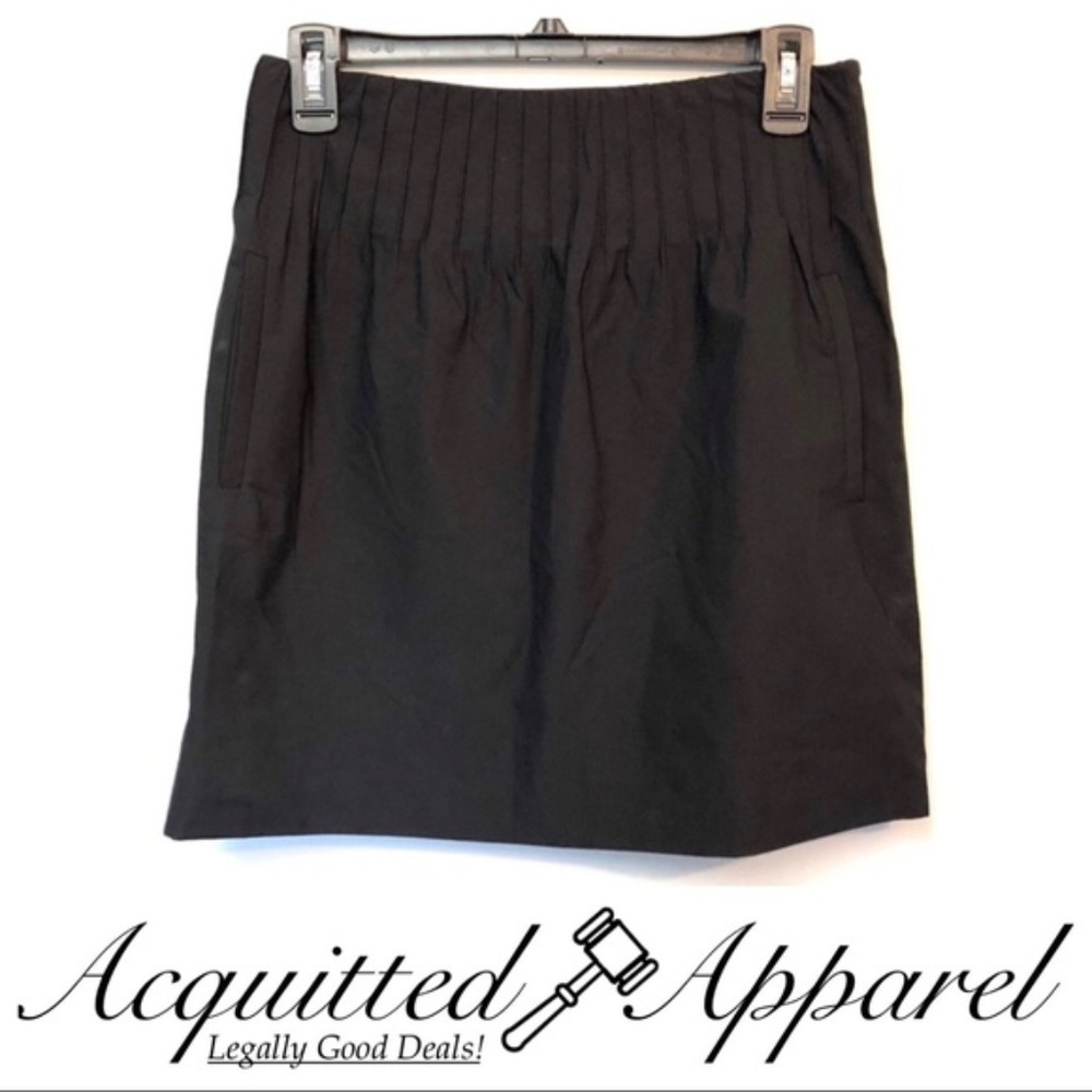 Diane Von Furstenberg Seira Sheath Black Skirt